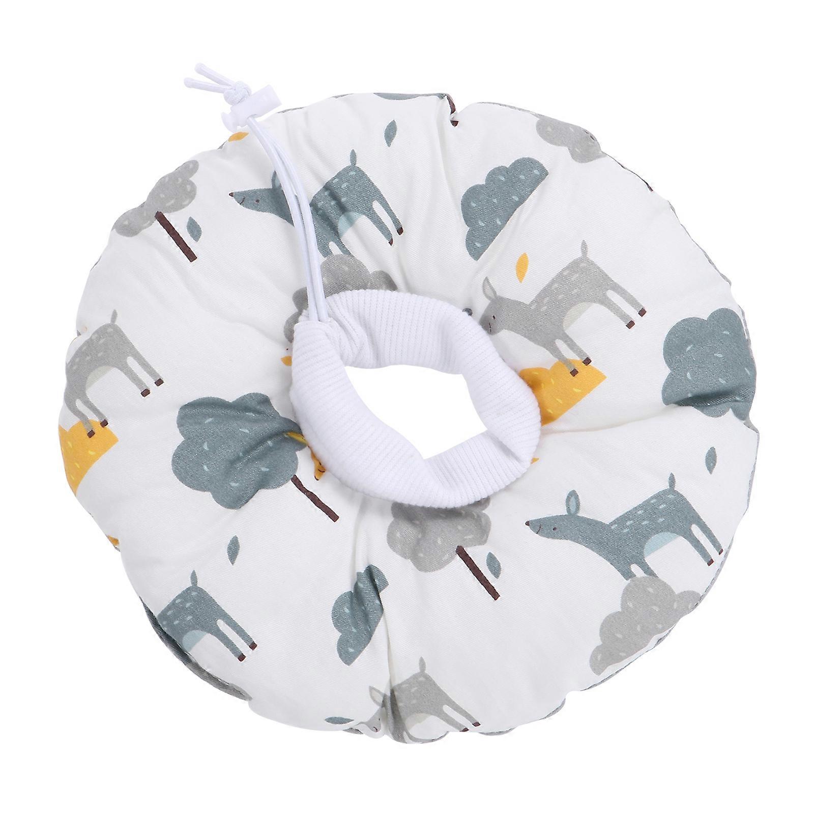 Adjustable Pet Elizabethan Collar Cone For Wound Protection In 1Set
