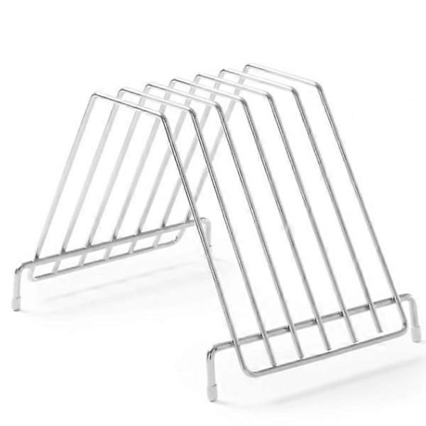 Support de planche à découper en acier inoxydable - 6 planches - Hendi 826201