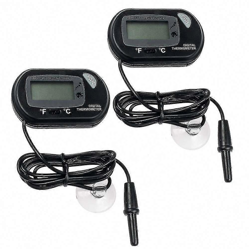 Digital LCD Aquarium Thermometer for Fish Tank Water Temperature Monitoring