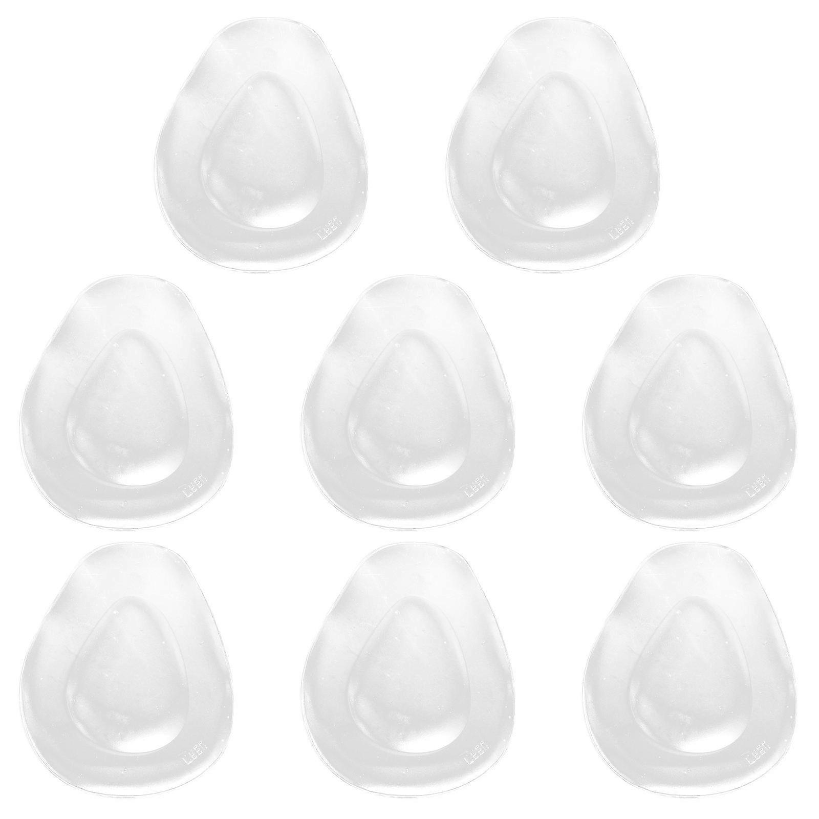 GEL Forefoot Insoles for High Heels and Shoes Transparent Cushion Pads with Nonslip Design Suitable for Many Sizes