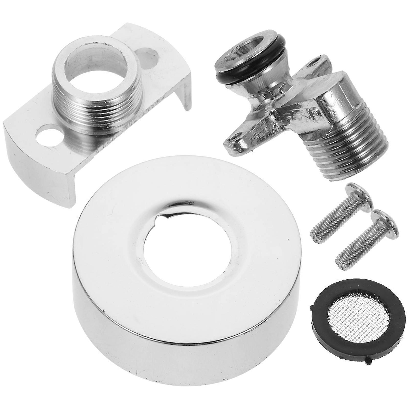Copper Shower Hose Pipe Adapter For DIY Bathroom Renovations Angle Adjustable Thick Design 6.00X5.00X3.80CM 1Pack