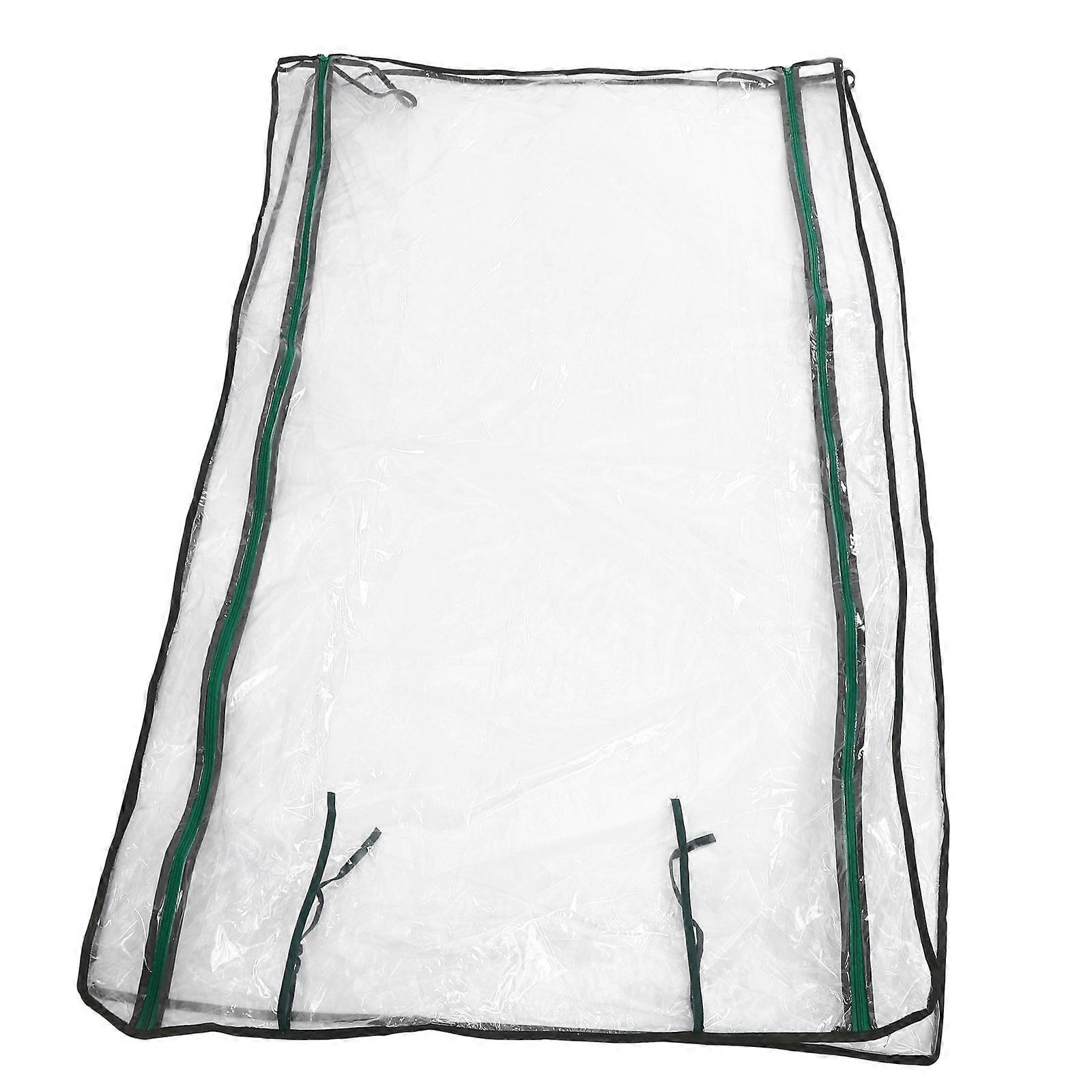 Hemoton Transparent PVC Greenhouse Cover for Mini Greenhouses Easy to Install 1 Cover for Protecting Plants from Harsh Weather