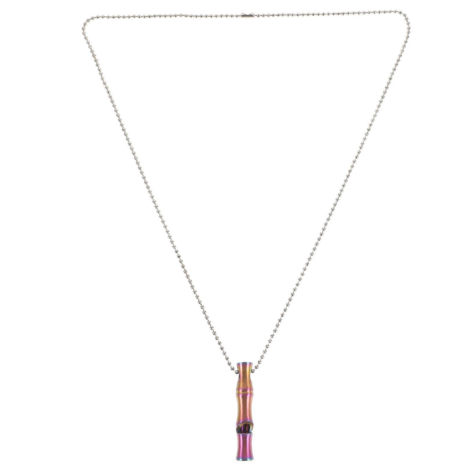Stainless Steel Dog Training Whistle For Outdoor Camping And Survival Situations 5.3x0.9cm 1Pack