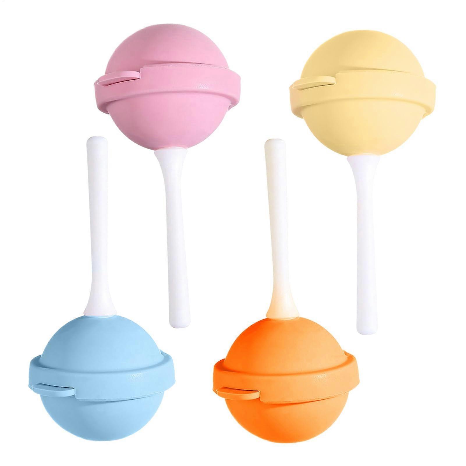 Silikon Lollipop Form - Reusable Candy Kit, Set Of 4, BPA-Free; Premium Whisky Ice Mold For Chocolate, Fondant