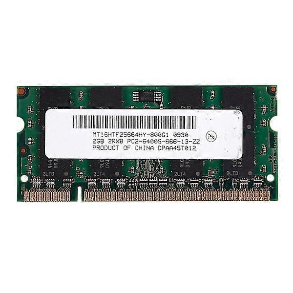 2GB DDR2 PC2-6400 800MHz 200-Pin 1.8V Laptop Memory SO-DIMM Notebook RAM