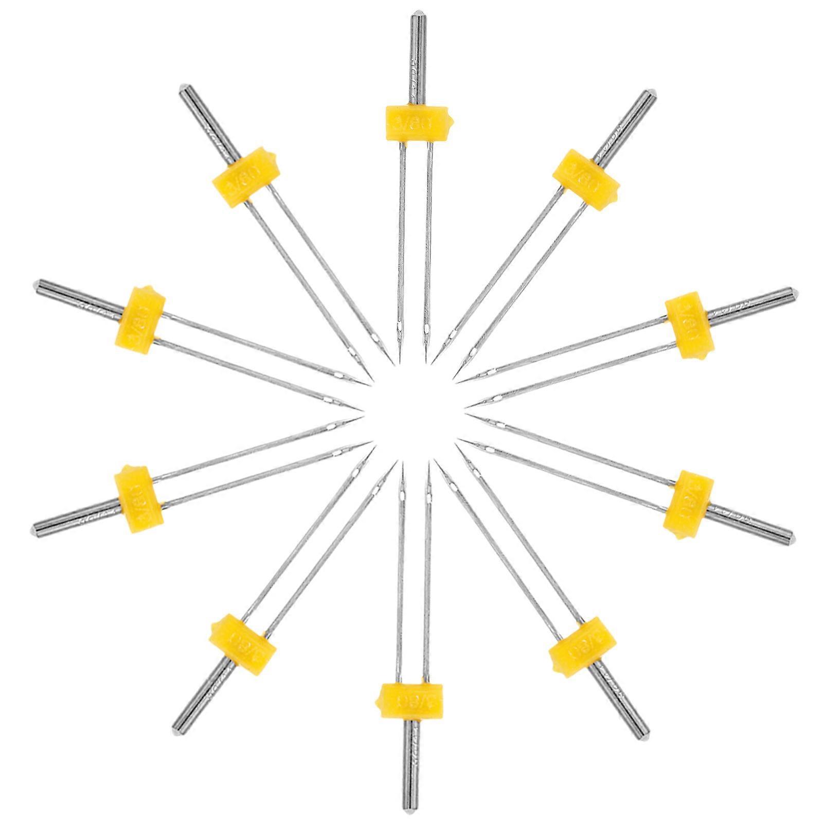 10pcs Sewing Machine Needles for Home Use Sturdy Iron Material Silver Color Small Tools