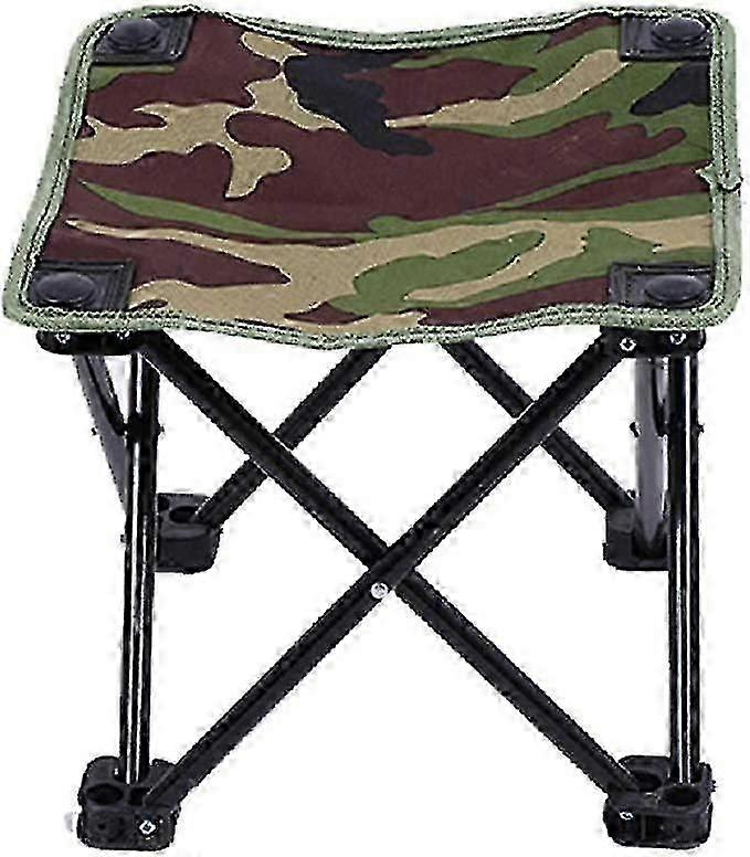 Camping Stool, Portable Folding Stool for Hiking, Fishing, 130kg (L) Capacity