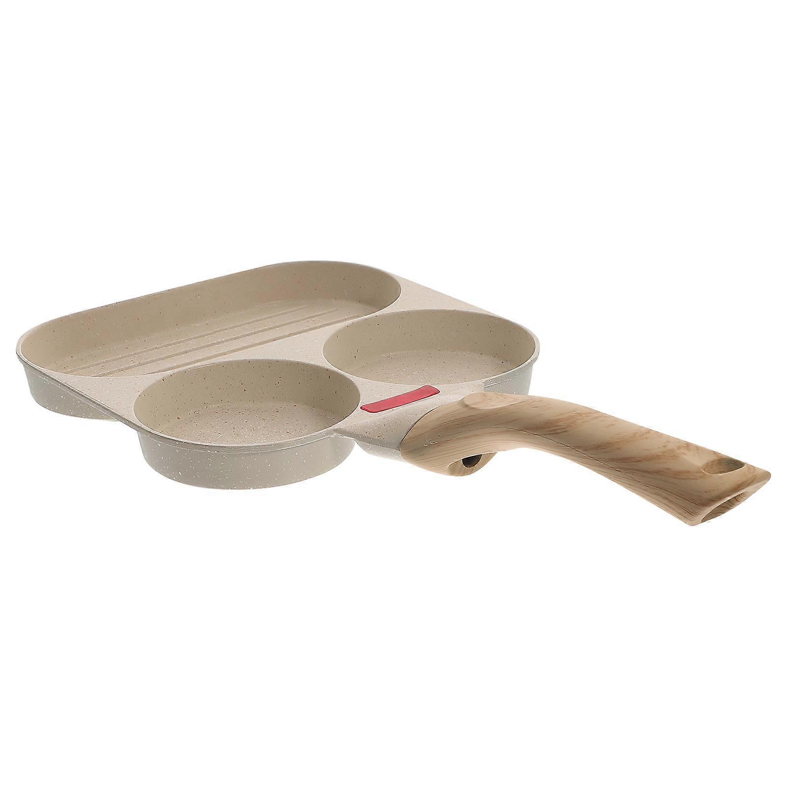 Nonstick Handheld Frying Pan for Breakfast, Multi Function Egg & Pancake Skillet for Home & Outdoor Cooking, Easy Clean & Quick Heat