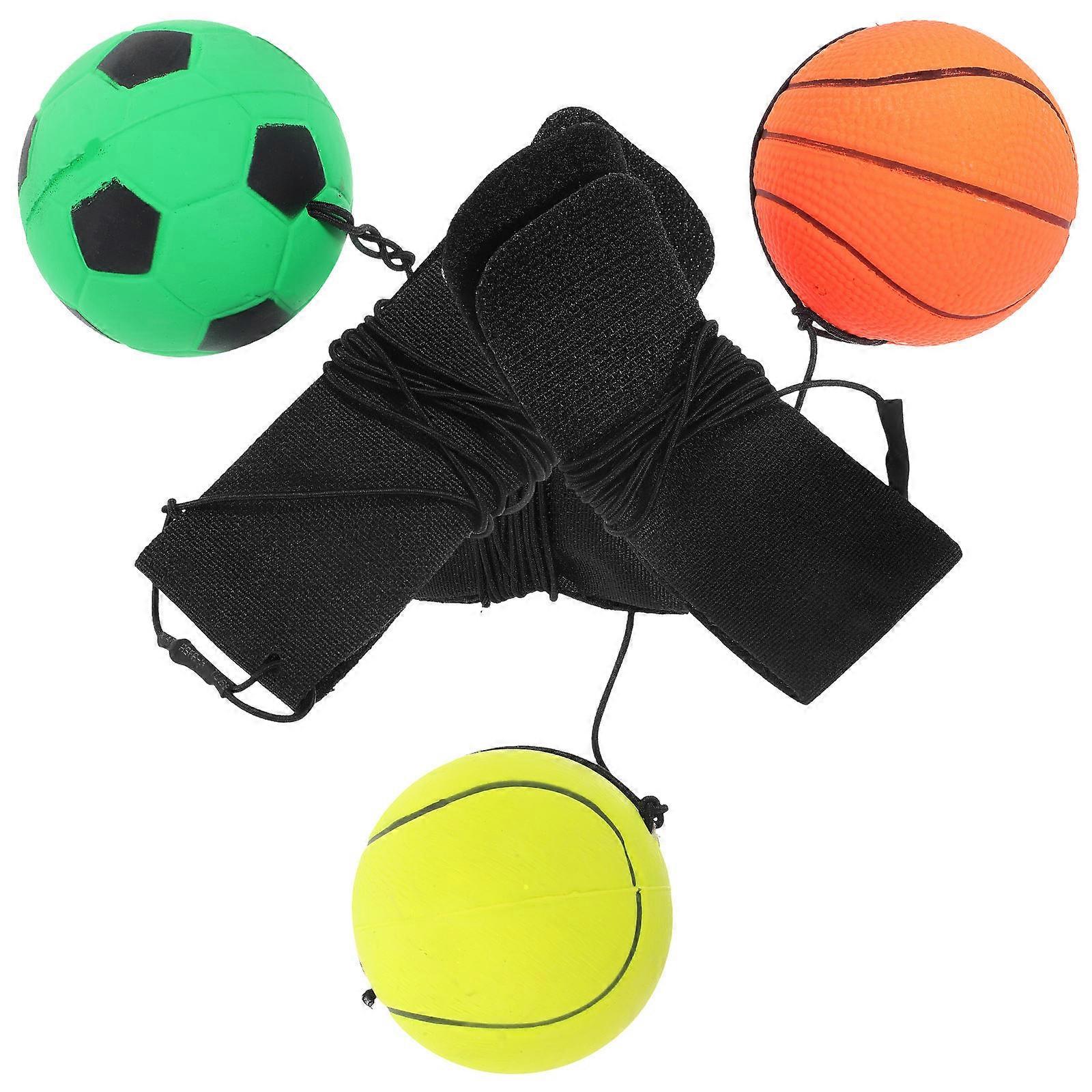 Assorted Color Sports Wristband 3Pcs Kids Party Favors for Wrist Strength Enhancement and Stress Relief Activities