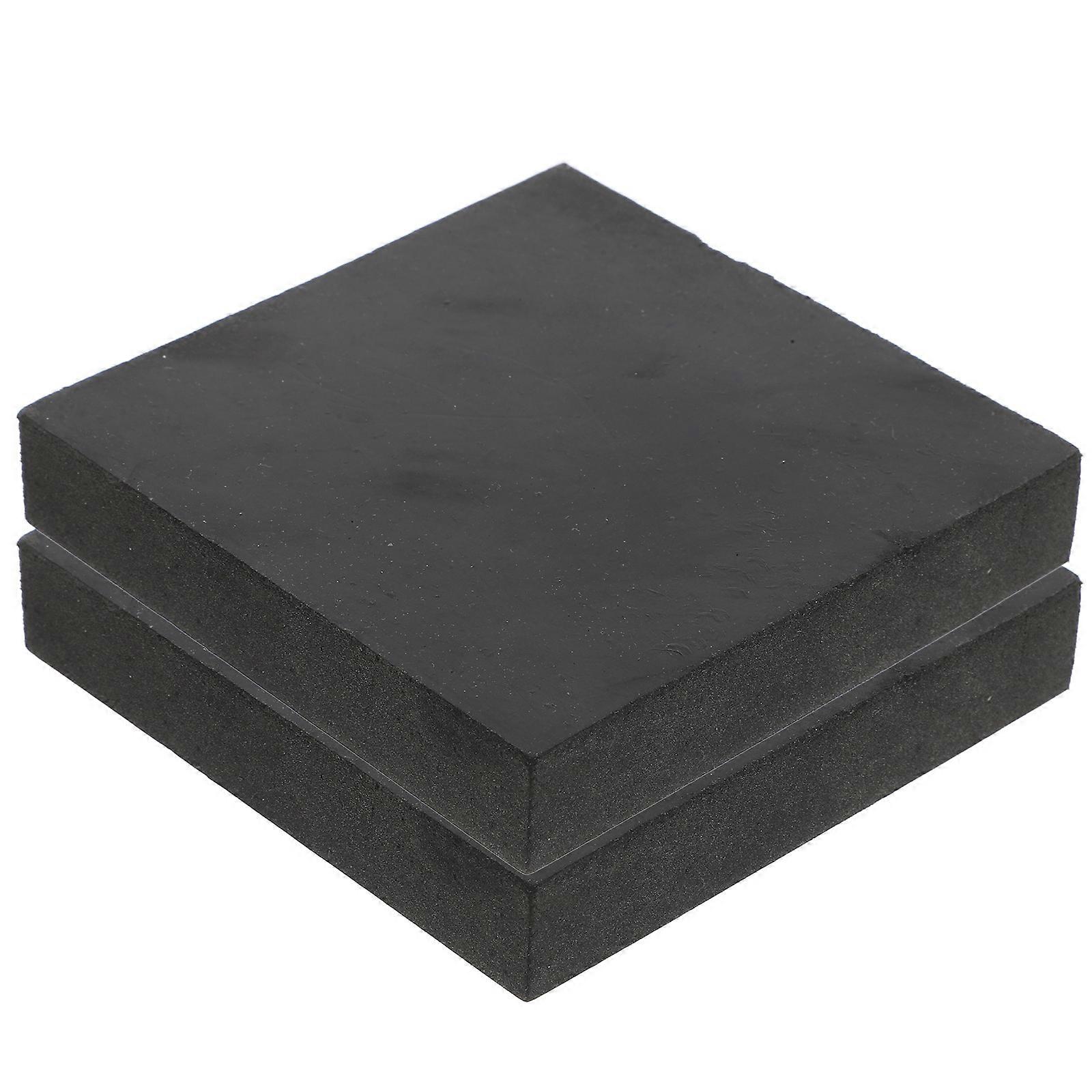 2pcs Rubber Shock Absorbing Blocks Jack Pads RV Stabilizer Pads Travel Trailer Leveling Blocks Anti Slip RV Pads for Camper