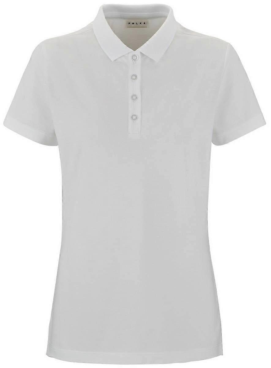 Falke Pima Pikétröja - Vit