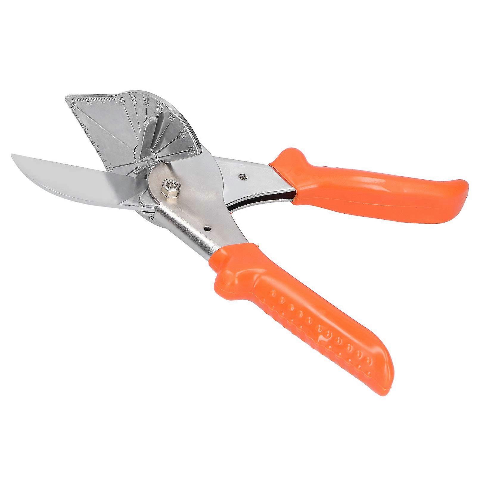 Shear angle portable steel tools up to scissors for easy cutting, adjusting corners from 45° to 135° to create a selfslingshot.