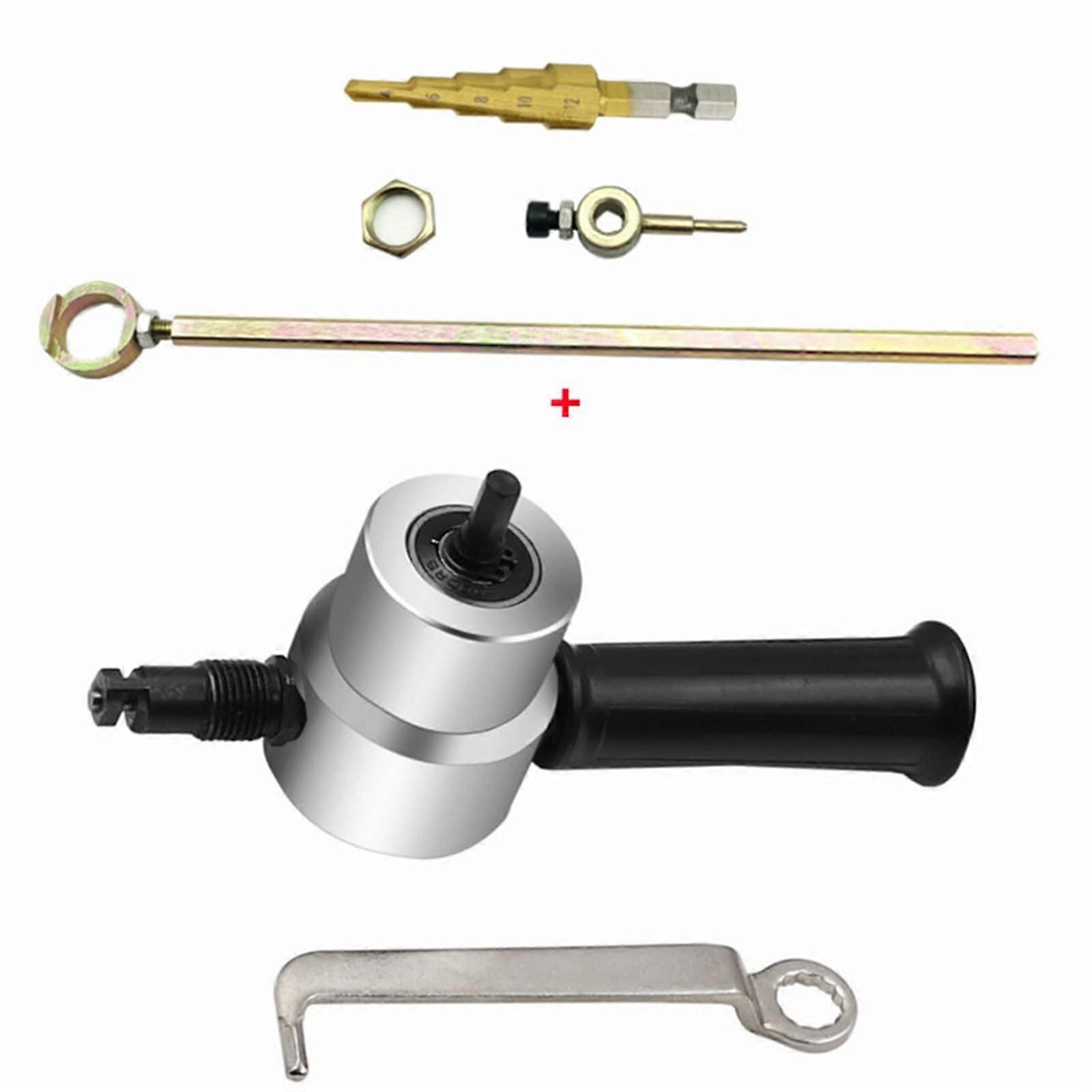 Viehpflegescheren Blechschneider Adjustable Double-Headed Iron Snipper Tool for Drill Plates Color Set D