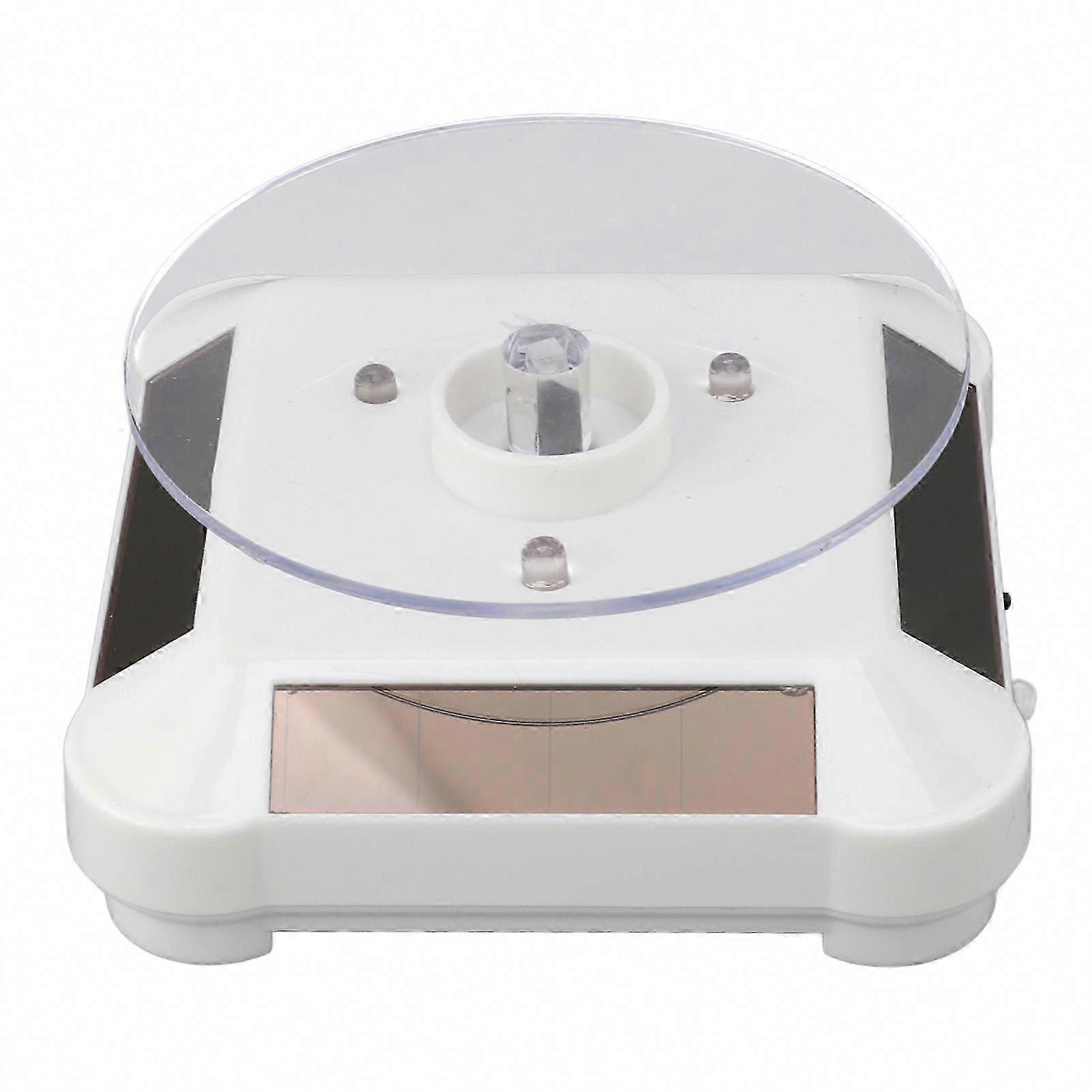 360° Solar Turntable for Resin Curing with RGB Light - Jewelry & 3D Printer Model Display Stand