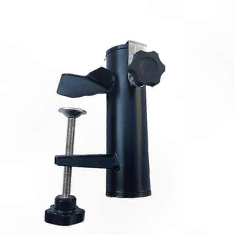 Outdoor Umbrella Stand with Clamp Base for Garden Use