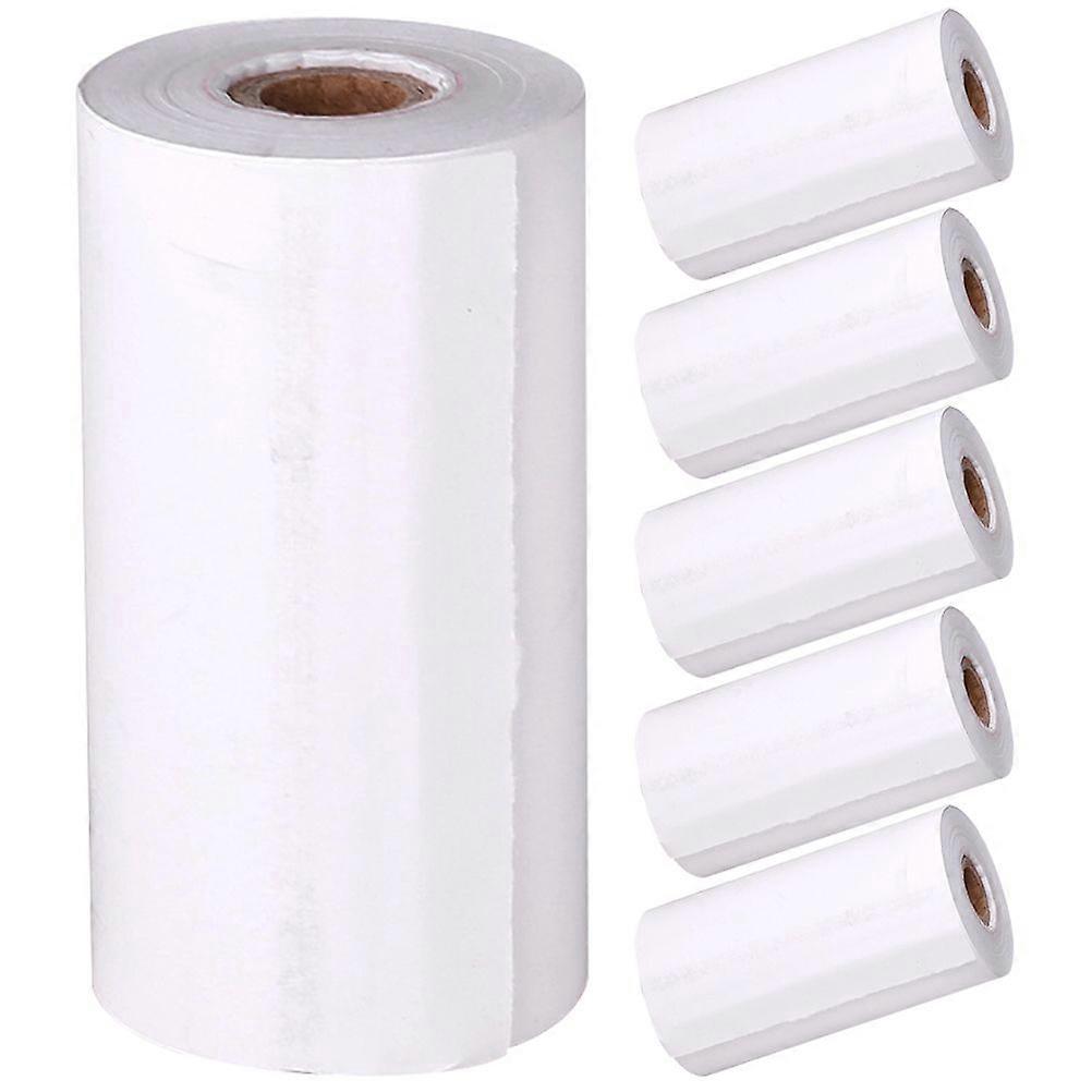 6 Rolls Thermal Printer Paper Roll Printer Paper Instant Camera Paper Accessory