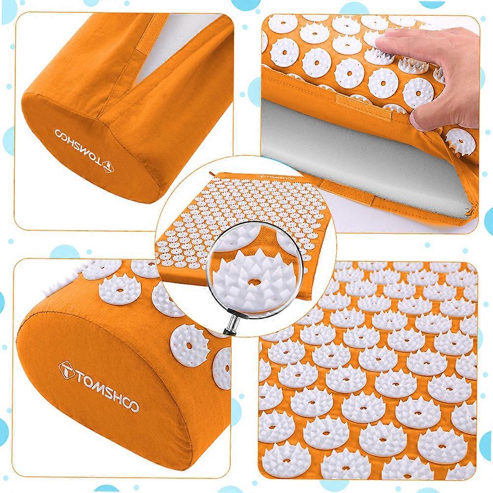 Acupressure Mat and Pillow Set