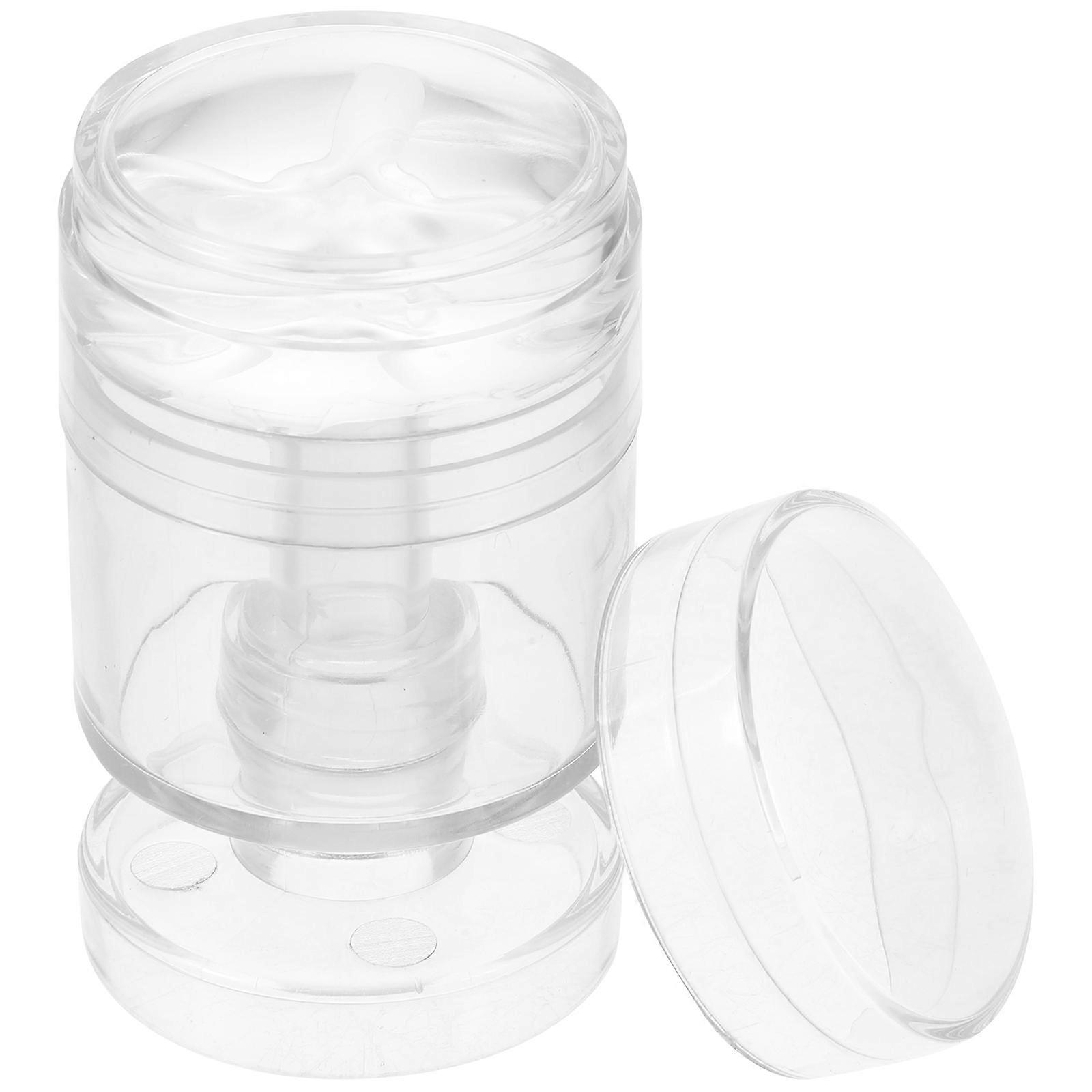 Nail Art Supplies with Durable Plastic and Silicone Stamper Set for Gel Template Design 1 Set