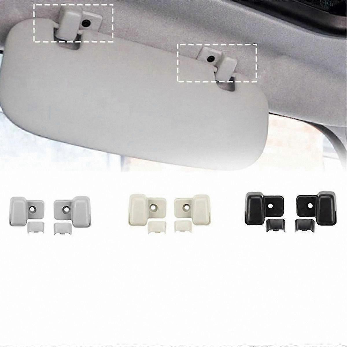Grey Front Sun Visor Buckle for Mini R55 R56 R60 51169812837 Replacement Auto Side Accessory