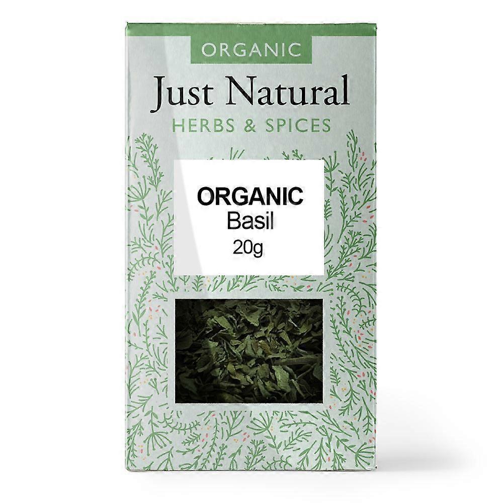 Just Natural Herbs Organic Basil (Box) 20g - 3 Pack