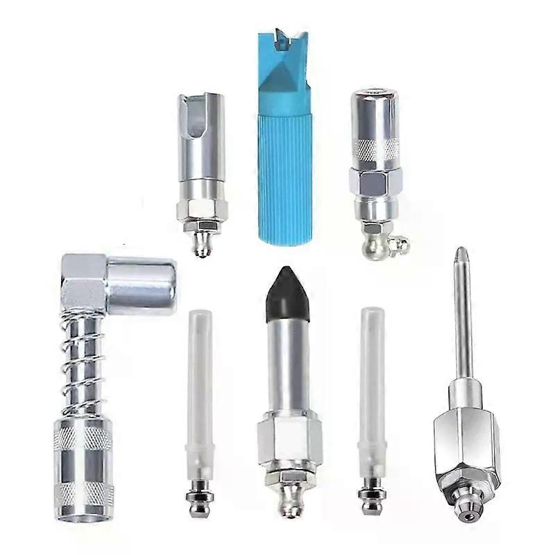 Grease Coupling Mouthpiece 90 Degree Joint Fitting Grease Injector Needle Nozzle Dispenser Grease Injector Fittings