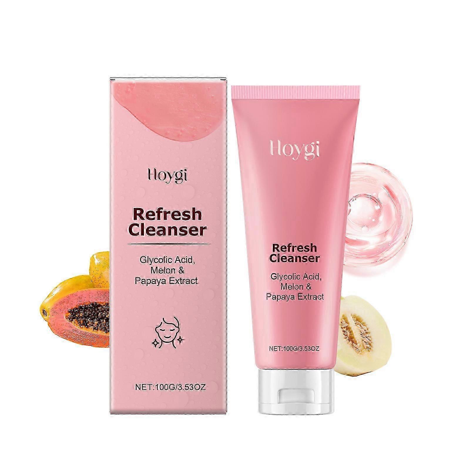 Hoygi Rejuvenating Refreshing Cleanser Gentle Cleansing Balance Delicate Pores Moisturizing Non-sticky Cleanser