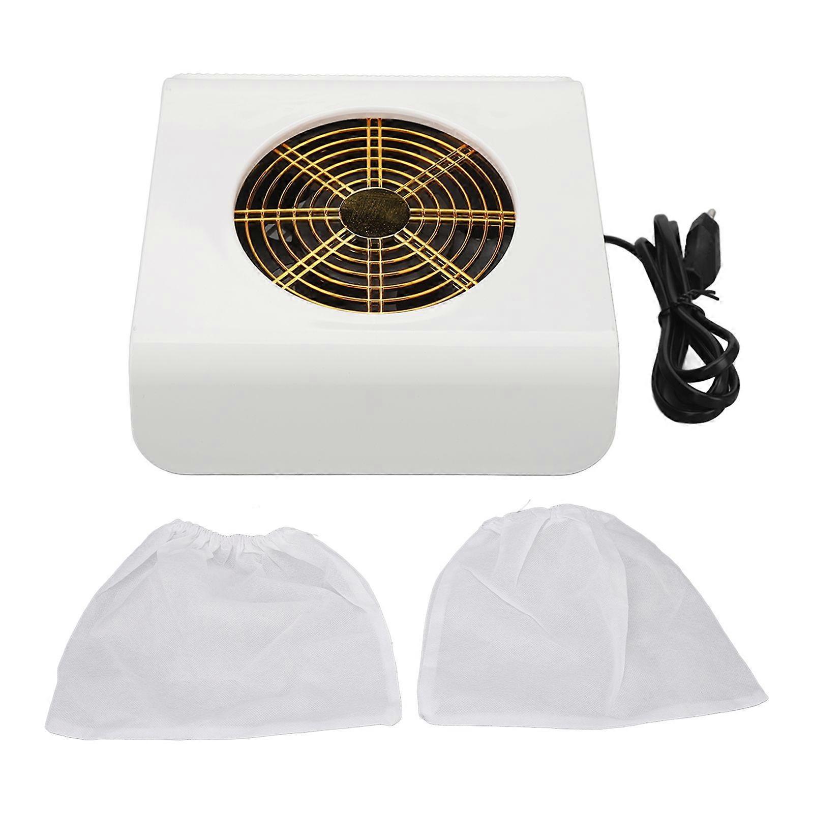 Electric Nail Dust Collector 45W Power Heat Dissipation Dust Suction Machine with Dustproof Bags
