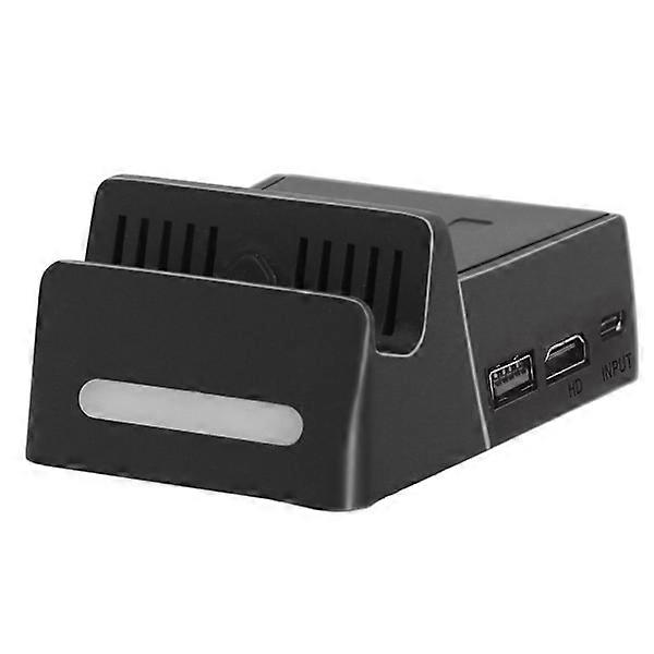 ABS Portable Game Console Charging Dock High Definition Conversion Charger Base for Switch to TV