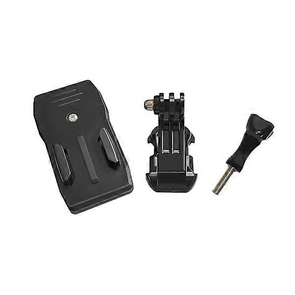 Rotating Action Camera Backpack Mount Clip - 360 Degree Rotation Clip, for GoPro Hero 9, 8, 7, Insta360.