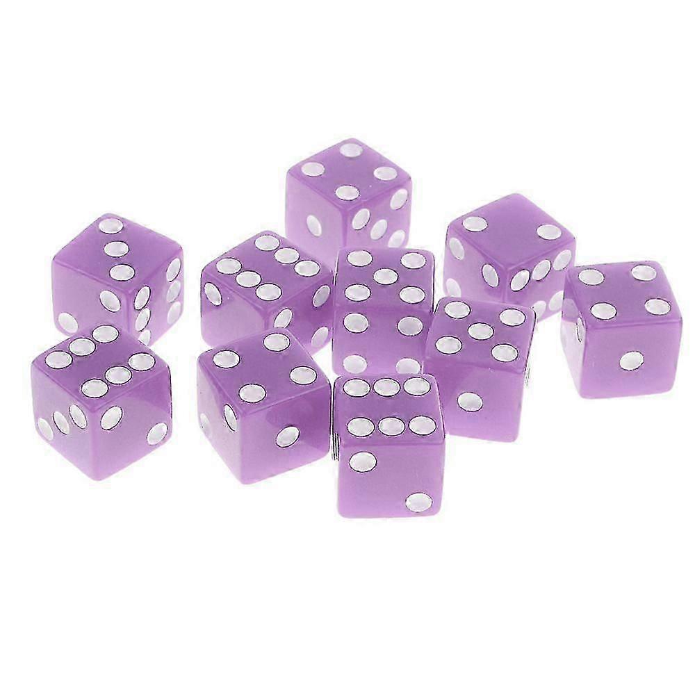 10 zeszijdige dobbelstenen set voor gaming