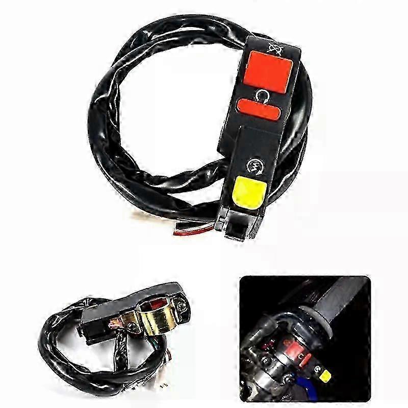 Electric Start Stop On Off Button Kill Switch Motorcycle Dirt ATV Q...