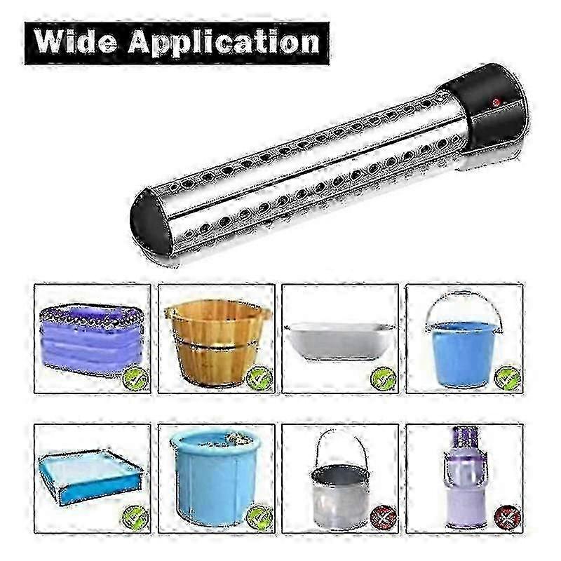 3000W Immersion Water Heater, Smart Submersible Water Heater, Smart Timing,Water Heater for Pool Bathtub-A Walkbee hwy