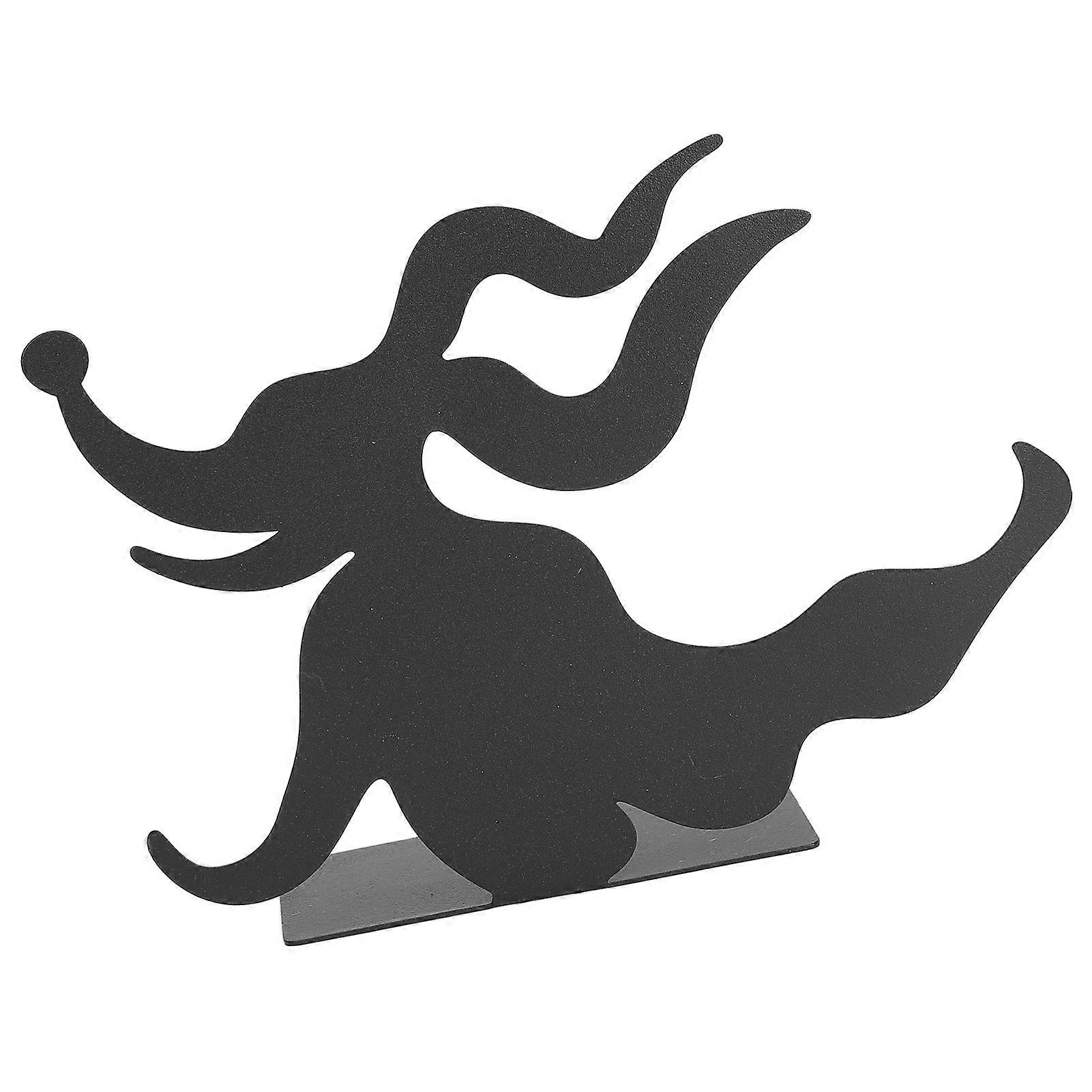 Metal Bookends Type 1 Black Stainless Iron Durable Rustproof