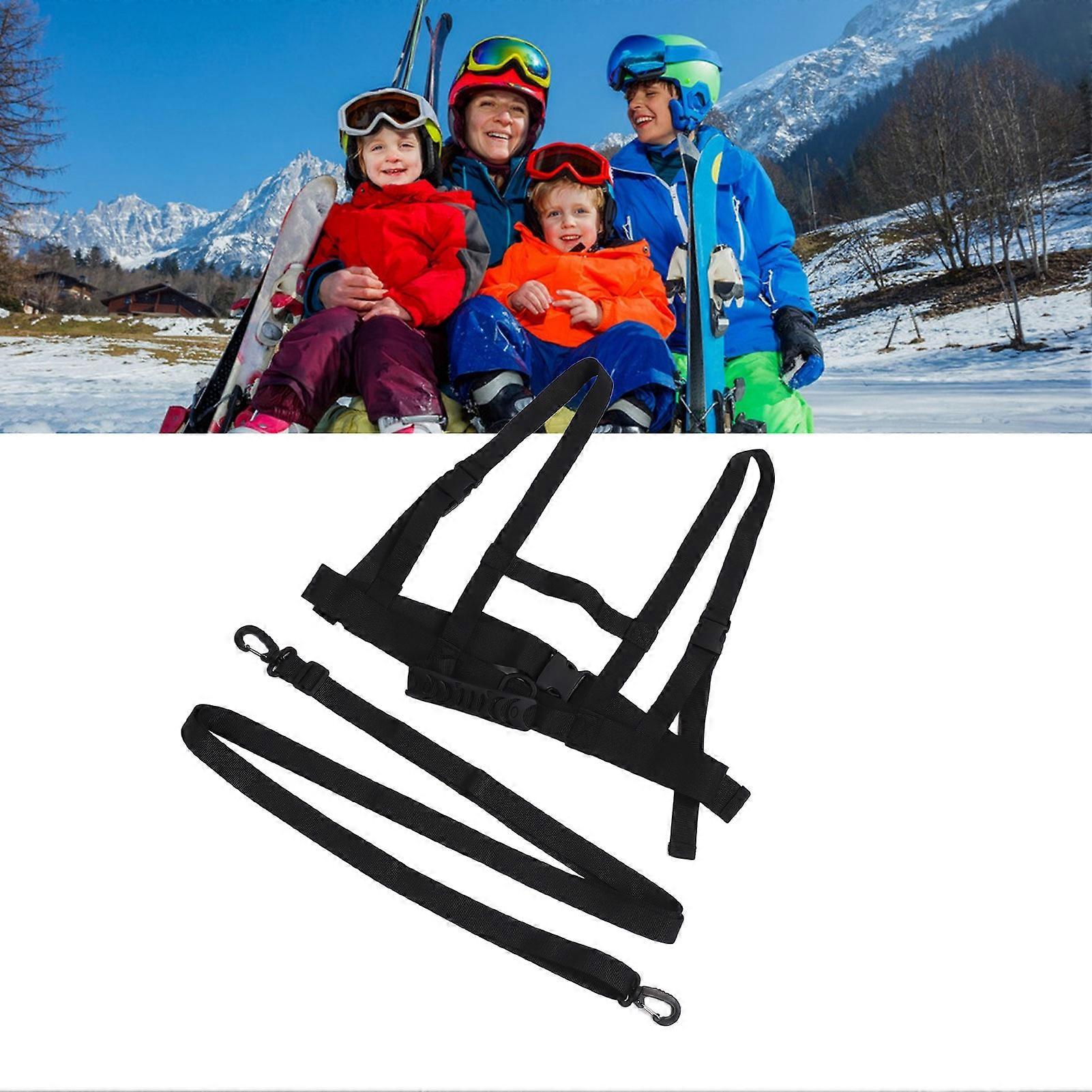 Kids Ski Shoulder Harness Adjustable Safety Leash Durable Nylon