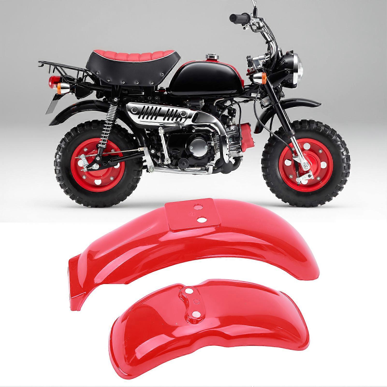 High Gloss Red Motorcycle Fender Mud Guard for Z50 Z110 8-10in