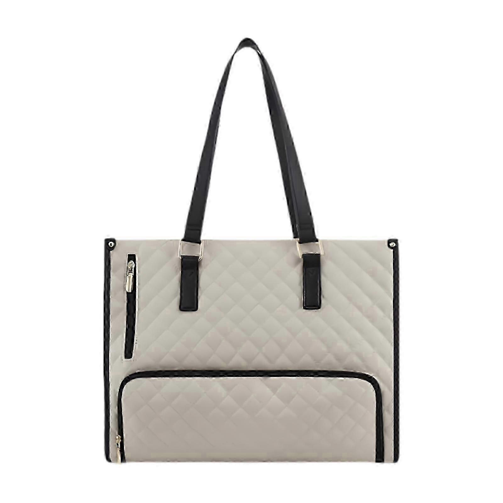 Womens Lunch Tote Bag Lunch Box Bag Computer Shoulder Handbag for Casual Office - KM