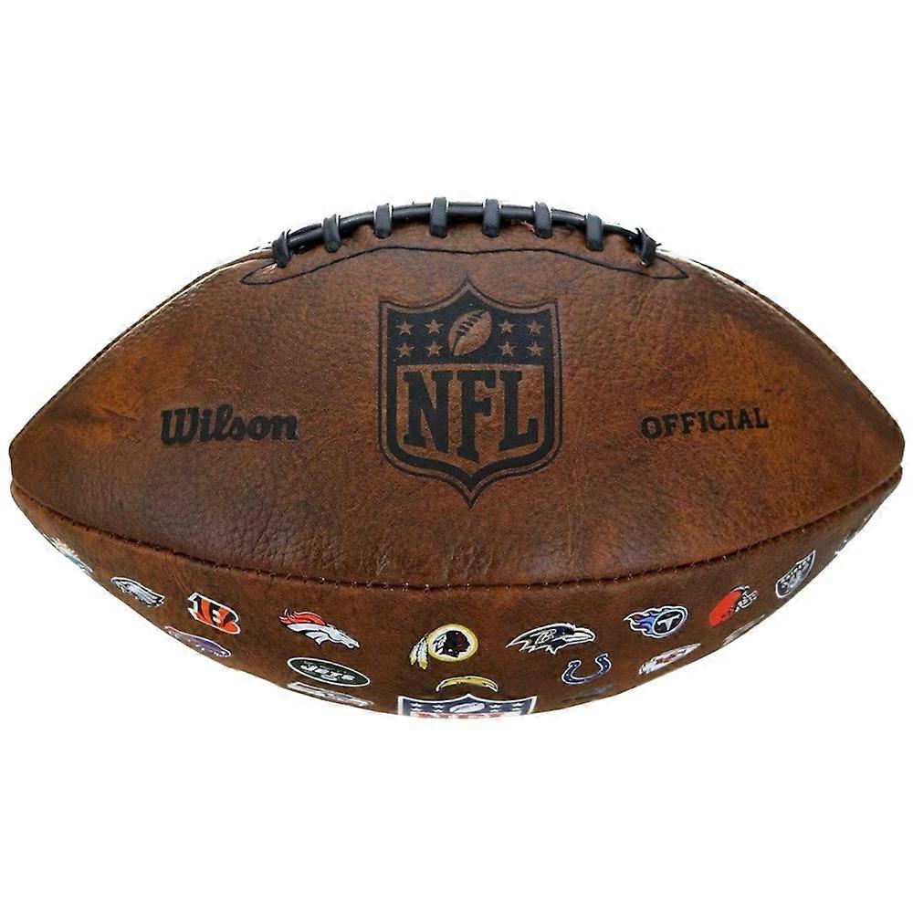 Wilson Nfl Official Throwback 32 Team Logo WTF1758XBNF32 rugby