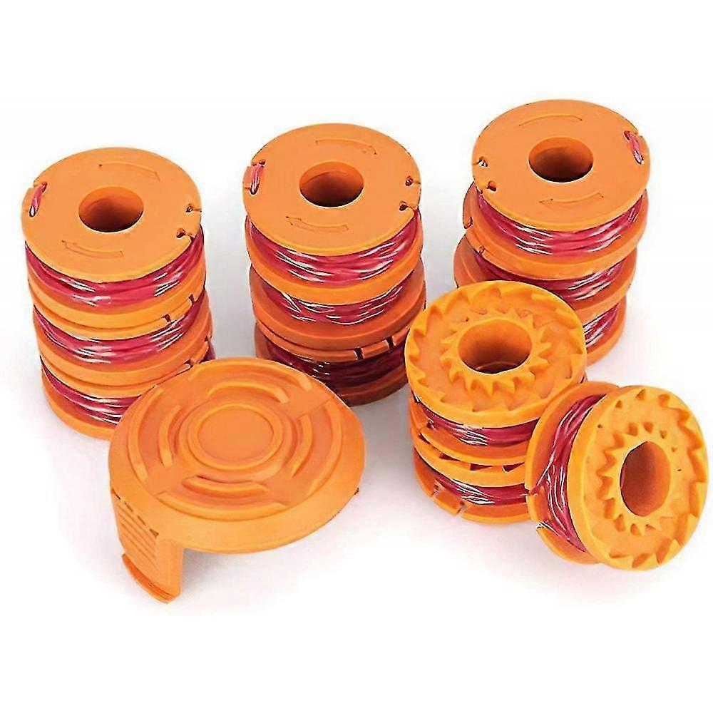 Replacement Spool Line For Worx Trimmer, Pack Of 13 (pack Of 12 Trimmer Lines, 1 Trimmer Cap)
