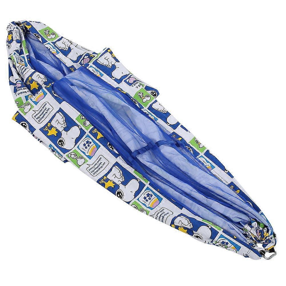 Double Canvas Hammock 230x150cm with Mosquito Net Dog Pattern