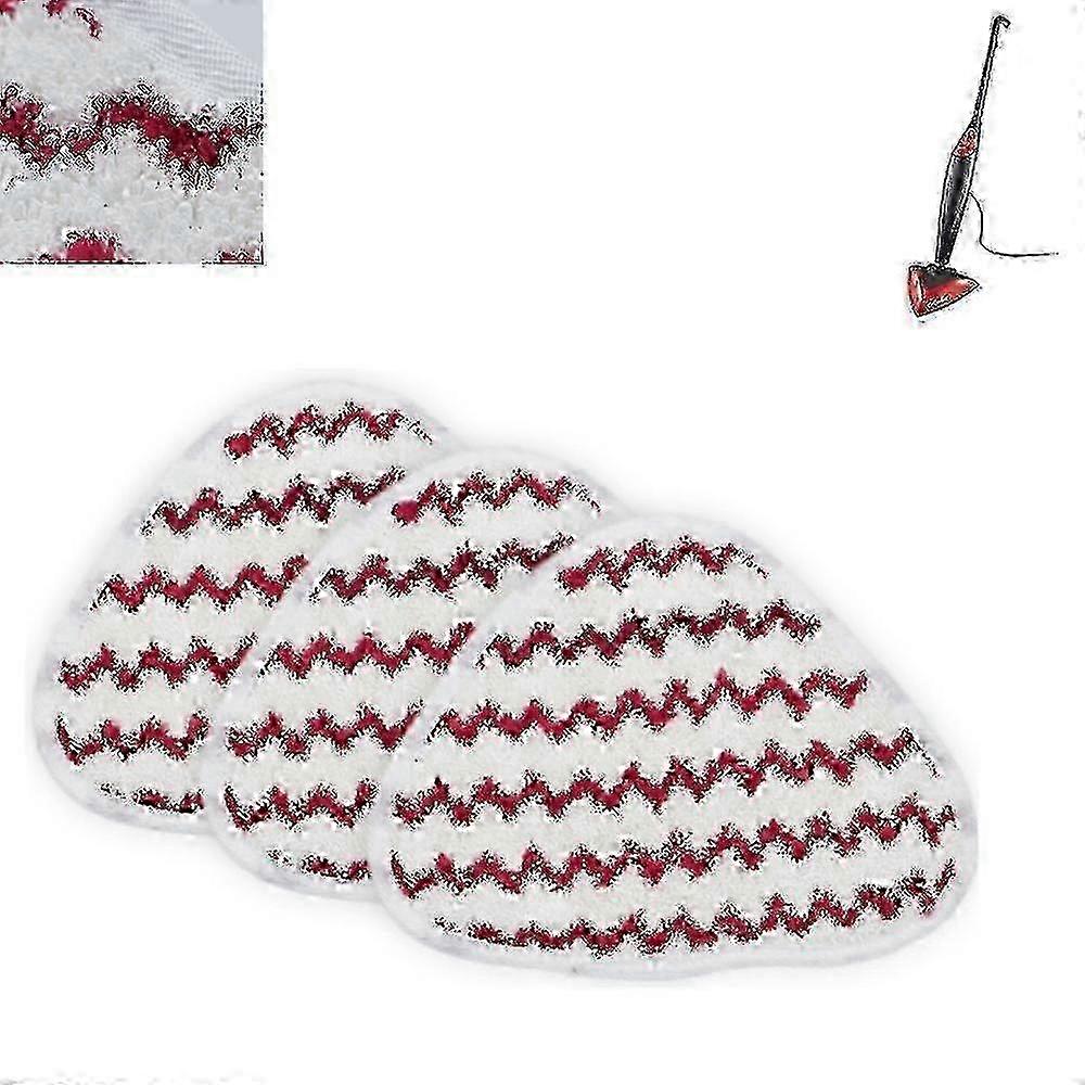Steam mop microfiber pads for Vileda - 3pc refill replacement covers