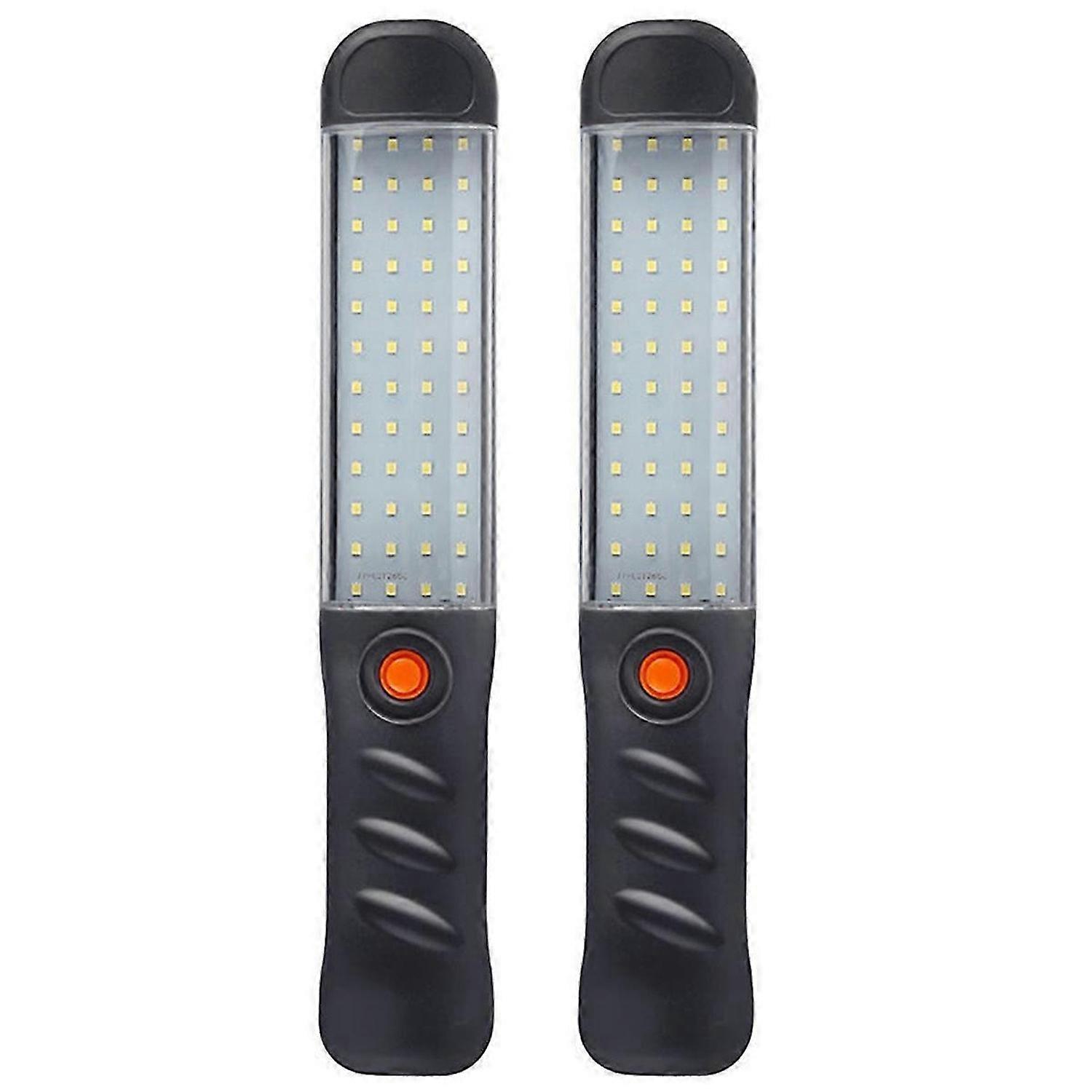 2PCS LED Flashlights Rechargeable Work Light