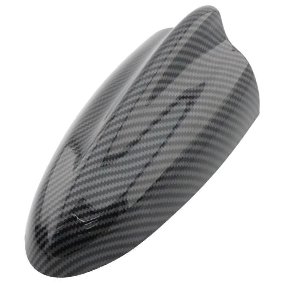 Universal Super Shark Fin Antenna Special Car Radio Aerials Piano Paint Stronger Signal Carbon Fiber Pattern