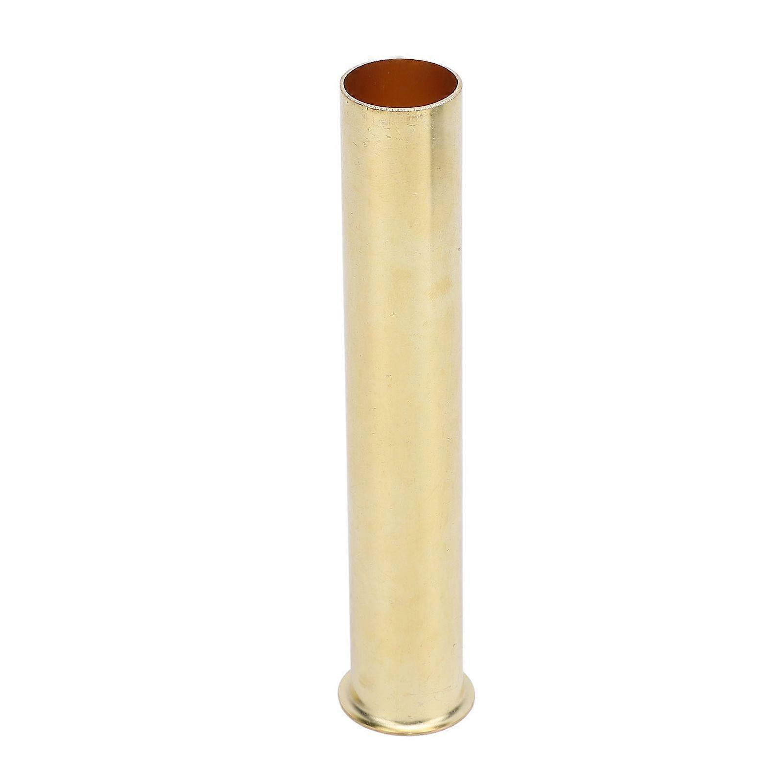 Drain Tube Plug Reinforced Brass Rustproof High Strength Transom Drain Tube for Splashwell Livewell Installation 6 X 1 Inch
