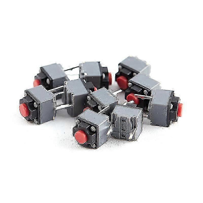 10Pcs Kailh Mute Button 6*6*7.3 Silent Switch Wireless Mouse Button Micro Switch HFMQV