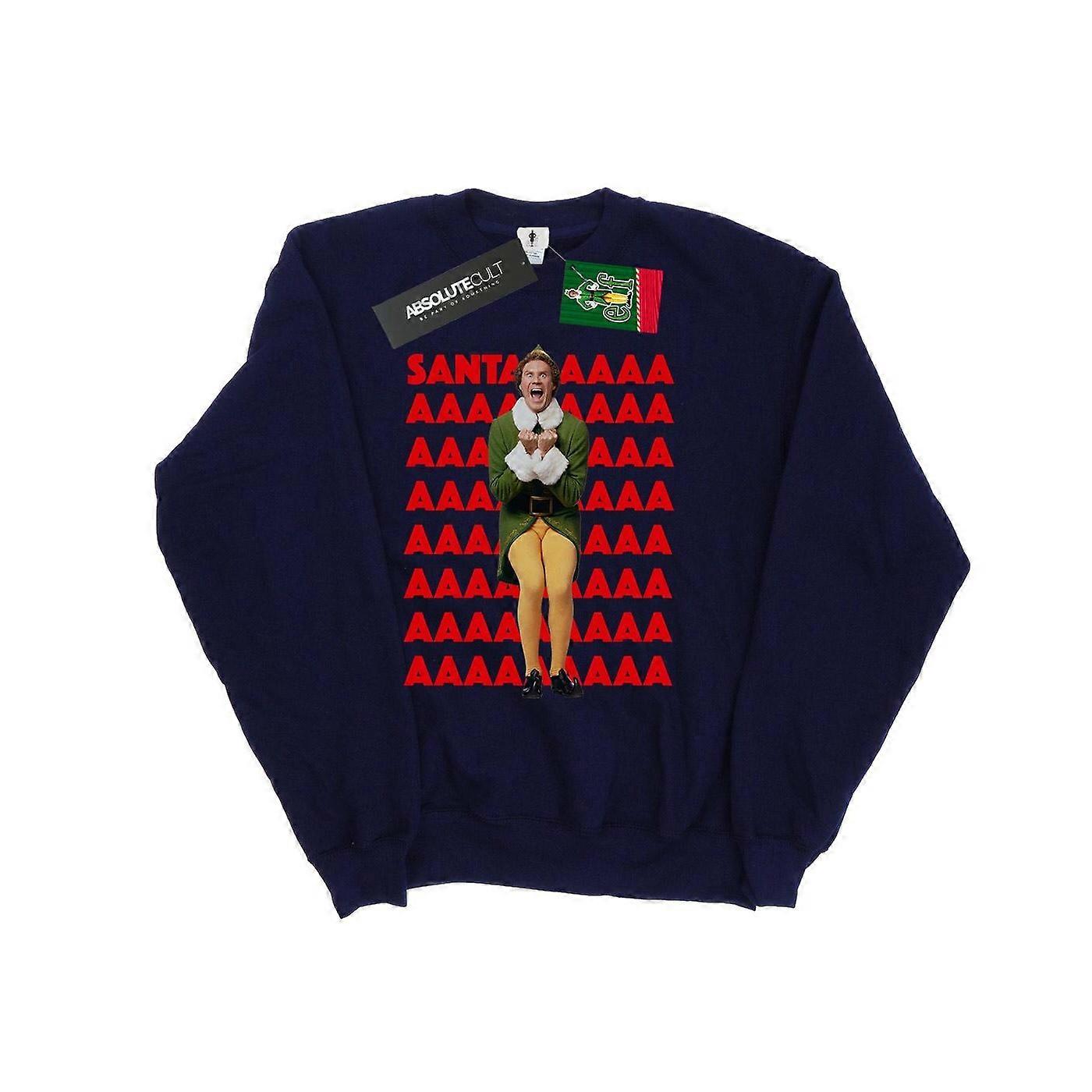 Elf Femmes/Dames Buddy Santa Scream Sweatshirt