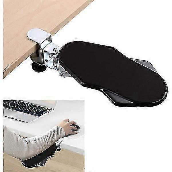 Ergonomic Desk Armrest, 180 rotatable wrist rest, E