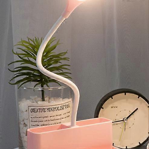 USB Charging Reading Book Lamp(Pink)