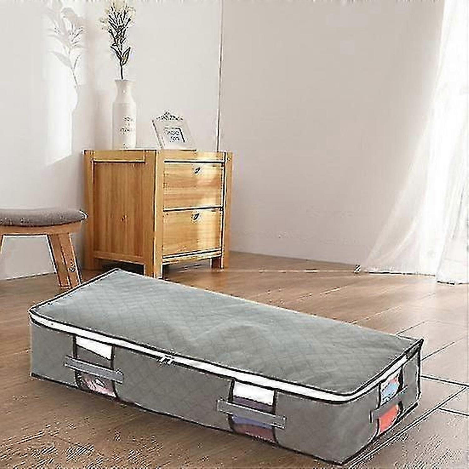 Storage Bag Multipurpose Two Handles Breathable Convenient Lightweight Thickened Pouch for Bedroom