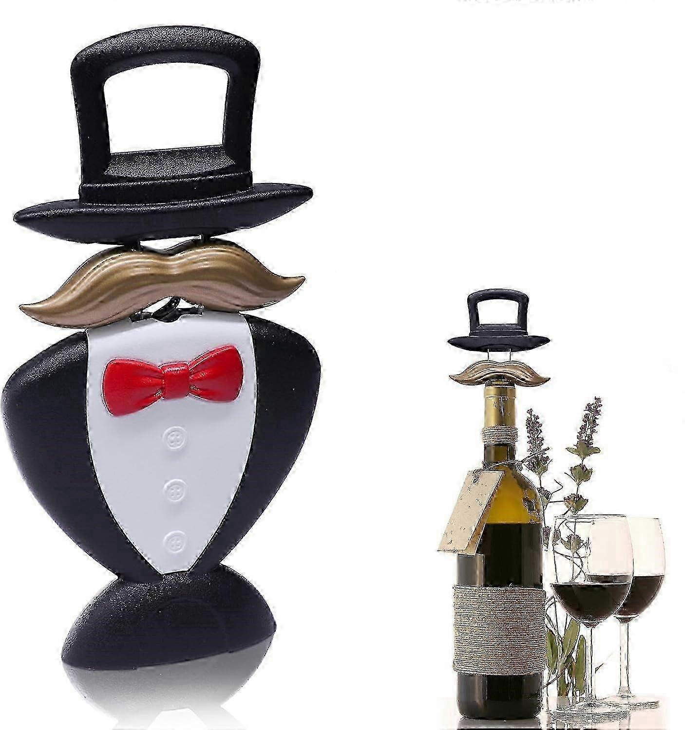 Delicate cork extractor for wine - 3-in-1 Ah So two prong opener
