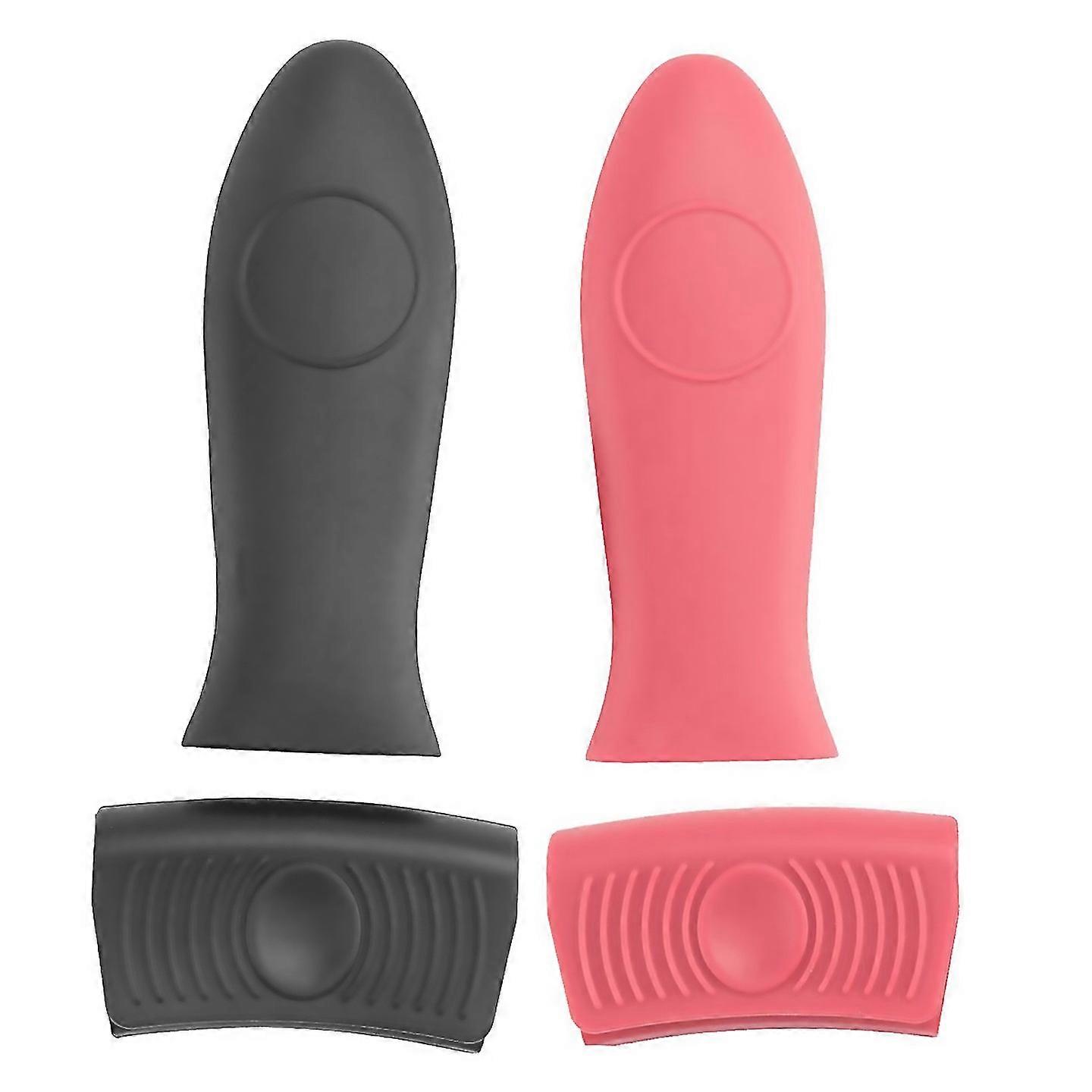 For Silicone Hot Handle Holder And Assist Handle Holder Cast Iron Skillet Handle Cover Cast